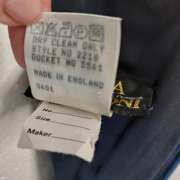 Vintage Gina Bacconi Velvet Dress Off Shoulder Fit & Flare Size 12 Navy Occasion - Picture 11 of 14